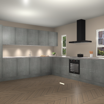 Beton Parelgrijs keuken Solola 87761