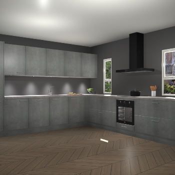 Beton Parelgrijs keuken Solola 87762