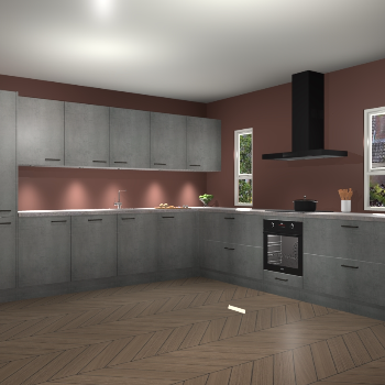 Beton Parelgrijs keuken Solola 87765