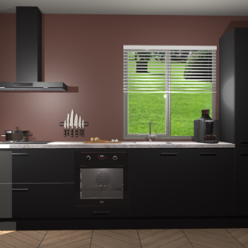 Zwarte keuken Antigua 47018