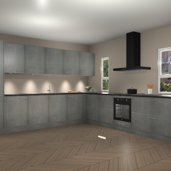 Beton Parelgrijs keuken Solola 87773