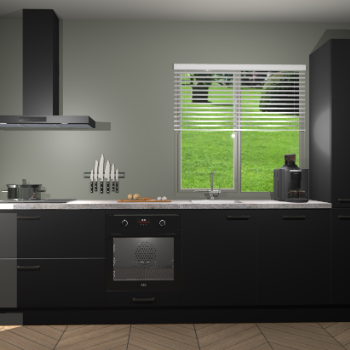 Zwarte keuken Antigua 47019