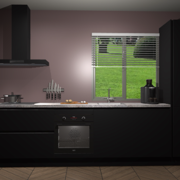 Zwarte greeploze keuken Antigua 47020