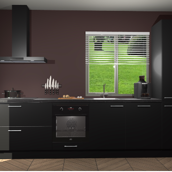 Zwarte keuken Antigua 47021