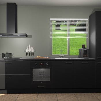 Zwarte keuken Antigua 47026