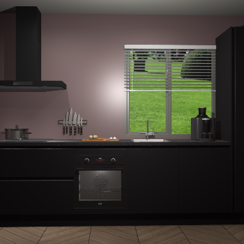 Zwarte greeploze keuken Antigua 47027