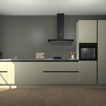 Magnolia greeploze keuken Leuven 49087