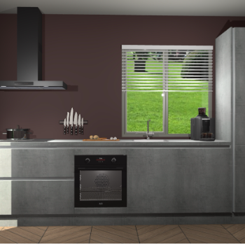 Beton Parelgrijs greeploze keuken Antigua 46059