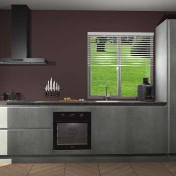 Beton Parelgrijs greeploze keuken Antigua 46071