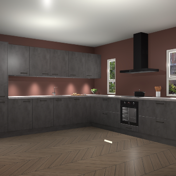 Beton Antraciet keuken Solola 87820