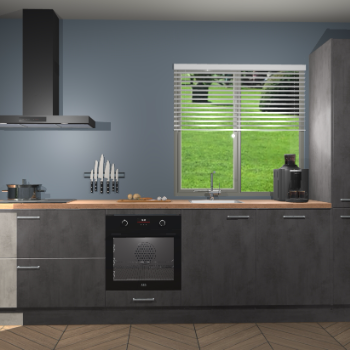 Beton Antraciet keuken Antigua 46183