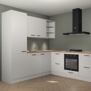 Zijdegrijze keuken Turek 78739