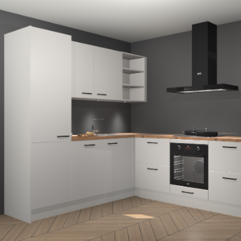 Zijdegrijze keuken Turek 78741