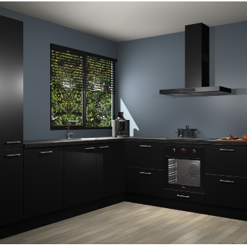 Zwarte keuken Benidorm 51032