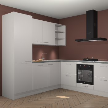 Zijdegrijze keuken Turek 78780