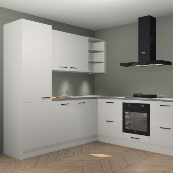 Zijdegrijze keuken Turek 78783