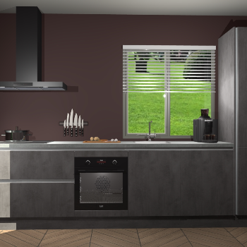 Beton Antraciet greeploze keuken Antigua 46198