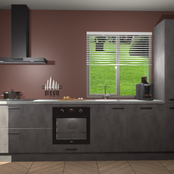 Beton Antraciet keuken Antigua 46199