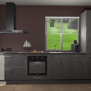 Beton Antraciet keuken Antigua 46230