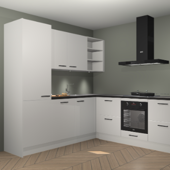 Zijdegrijze keuken Turek 78789