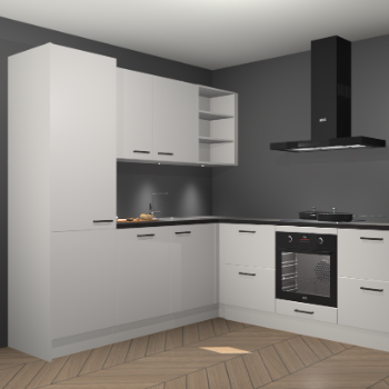 Zijdegrijze keuken Turek 78790