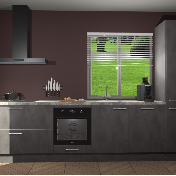 Beton Antraciet keuken Antigua 46264