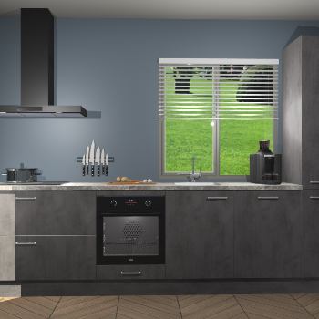 Beton Antraciet keuken Antigua 46265