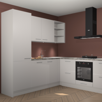 Zijdegrijze keuken Turek 79410