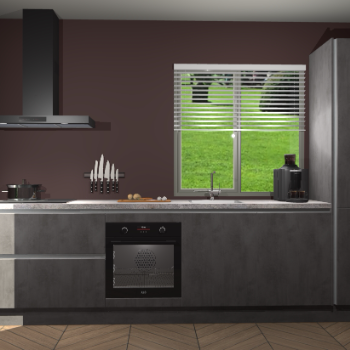 Beton Antraciet greeploze keuken Antigua 46295