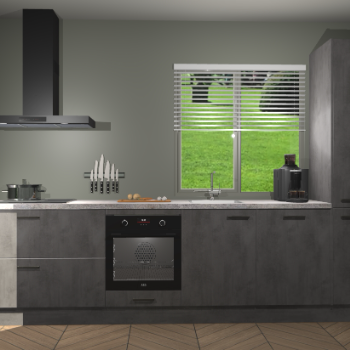 Beton Antraciet keuken Antigua 46297