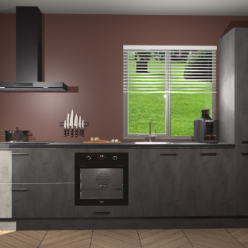 Beton Antraciet keuken Antigua 46317