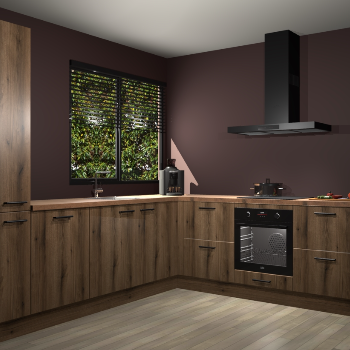 Goud Eiken keuken Benidorm 48861