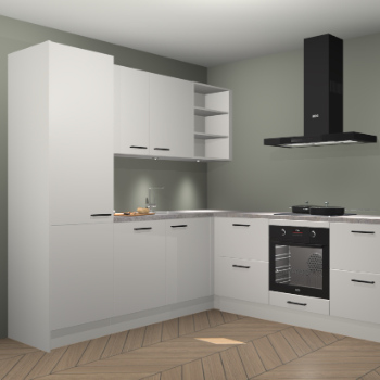 Zijdegrijze keuken Turek 79129