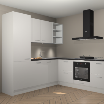 Zijdegrijze keuken Turek 79133