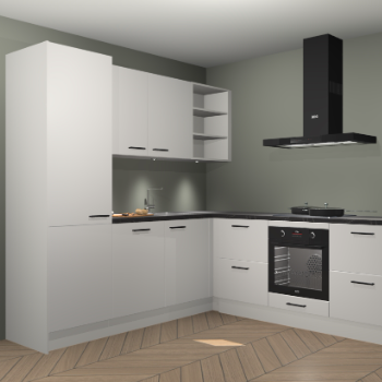 Zijdegrijze keuken Turek 79139