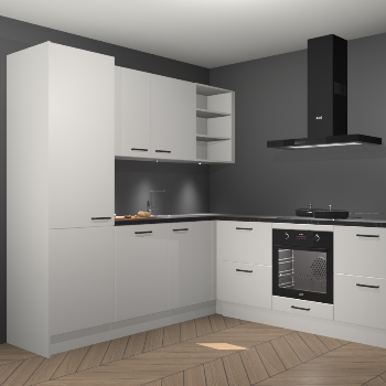 Zijdegrijze keuken Turek 79140