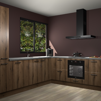 Goud Eiken keuken Benidorm 49030