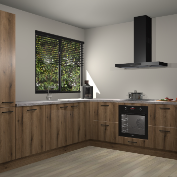 Goud Eiken keuken Benidorm 49098