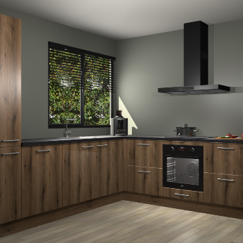 Goud Eiken keuken Benidorm 49101