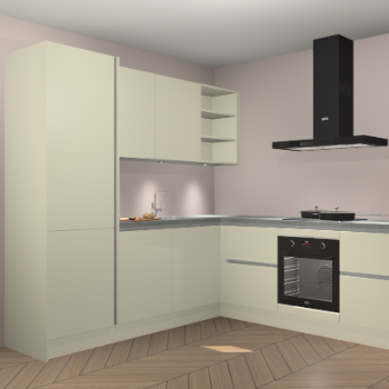 Magnolia greeploze keuken Turek 79587