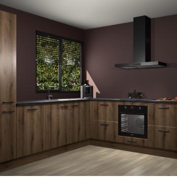 Goud Eiken keuken Benidorm 49104