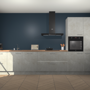 Beton Opaal keuken Leuven 50887