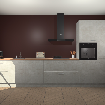 Beton Opaal keuken Leuven 50888