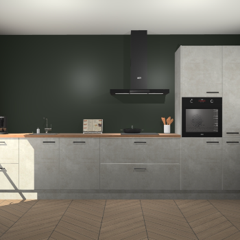 Beton Opaal keuken Leuven 50890