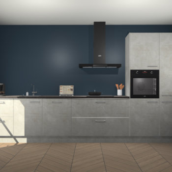 Beton Opaal keuken Leuven 50963