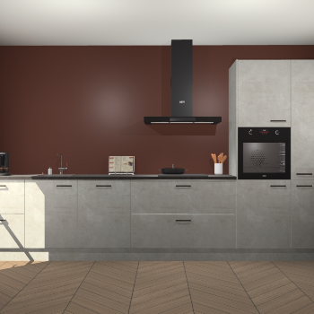 Beton Opaal keuken Leuven 50967