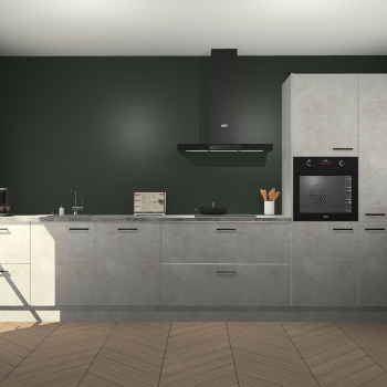 Beton Opaal keuken Leuven 50992