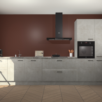 Beton Opaal keuken Leuven 50993