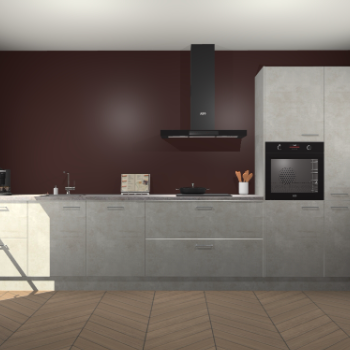 Beton Opaal keuken Leuven 51036