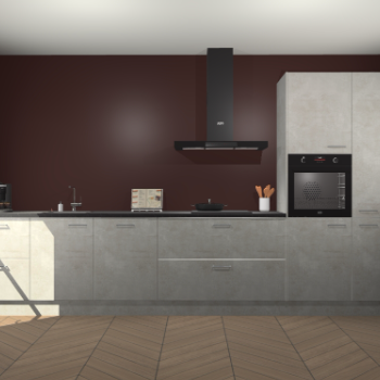 Beton Opaal keuken Leuven 51044